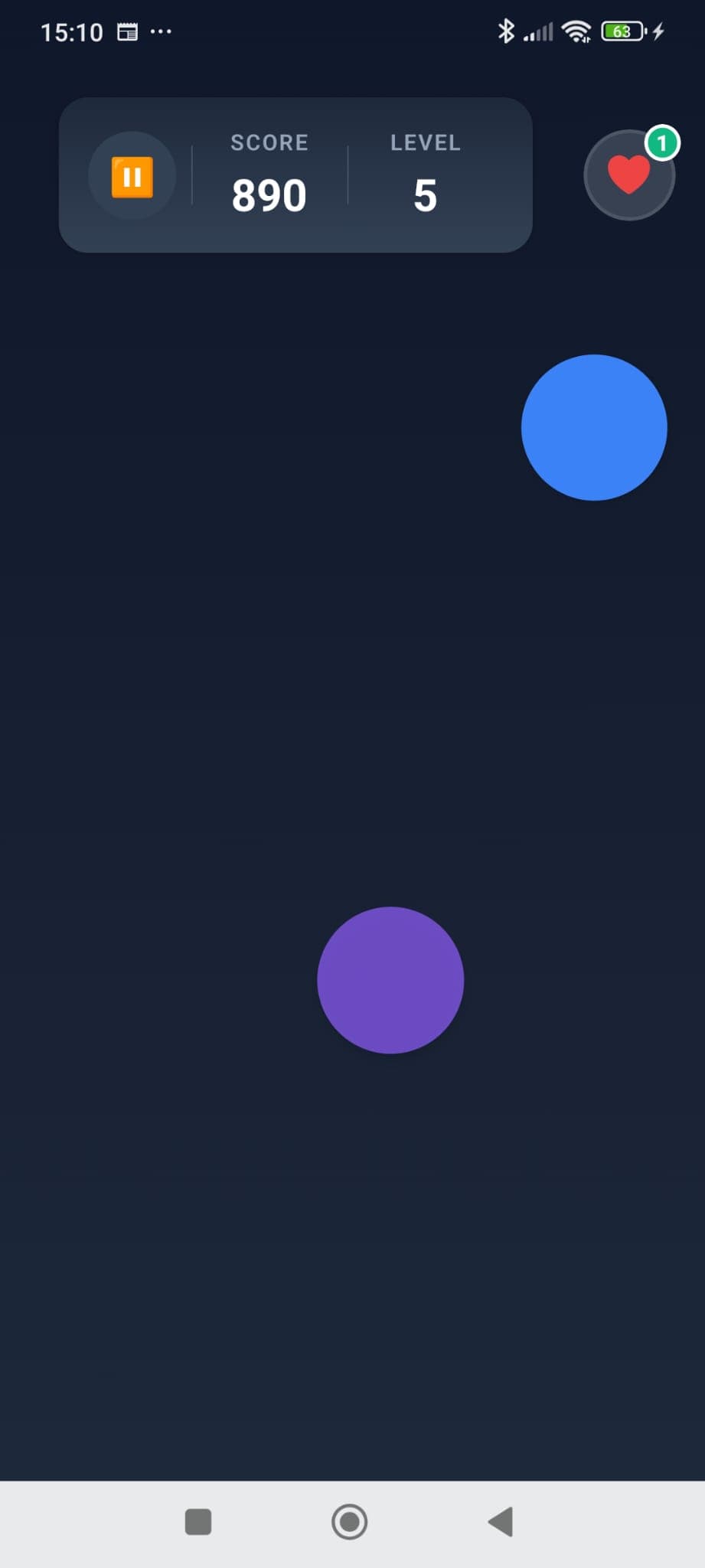 Art of Reflex - Menu principal