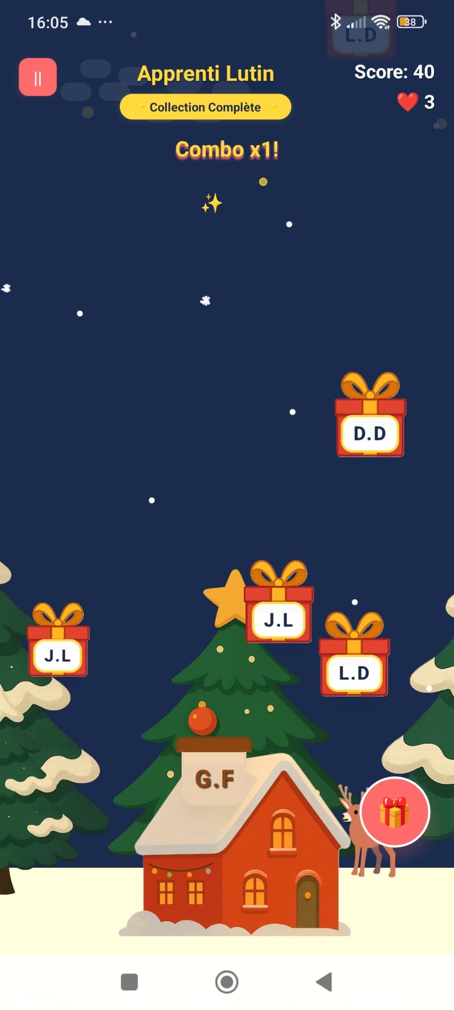 Noel Assist - Jeu en cours